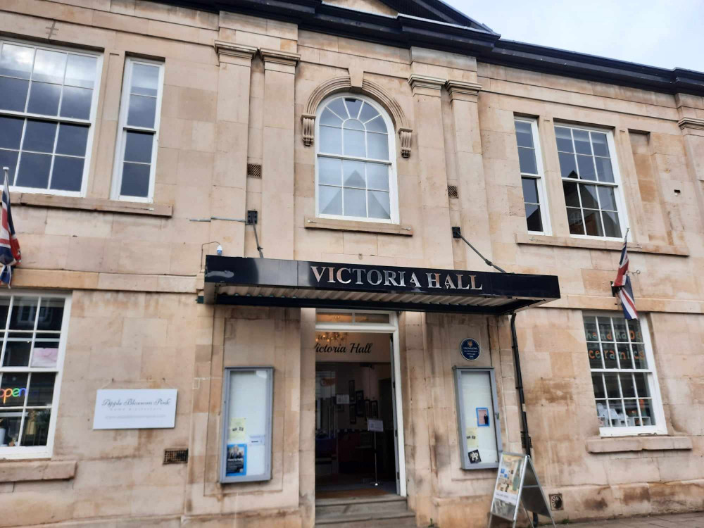 The meeting will take place at Victoria Hall, Oakham, on 20 April. Image credit: Victoria Hall. 