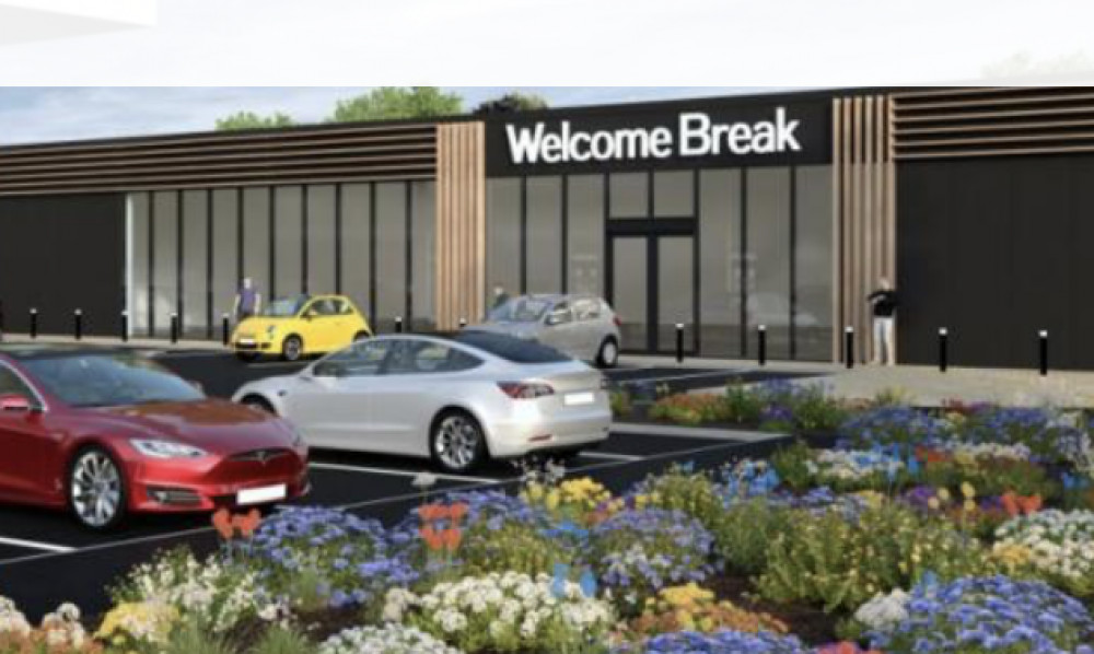 New petrol station drive thru set for A1(M) near Baldock after planning application submitted. CREDIT: Welcome Break 