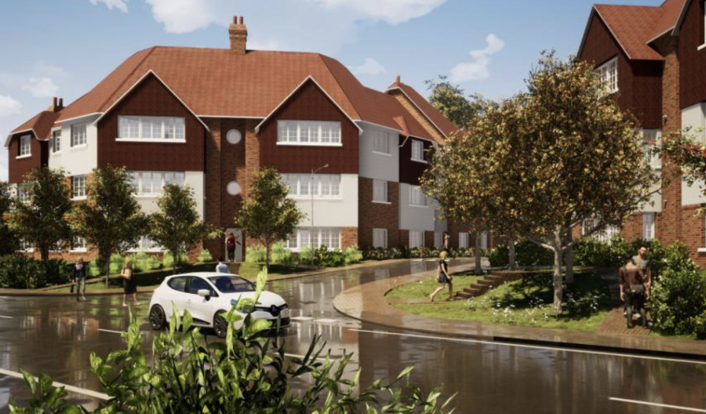 Work has begun on building 57 new homes in Letchworth. CREDIT: First Garden City Homes