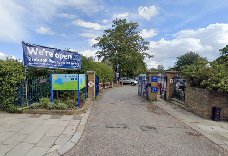 Hampton Pool in September 2020 during a brief lift of COVID lockdown restrictions (Photo: Google Maps)