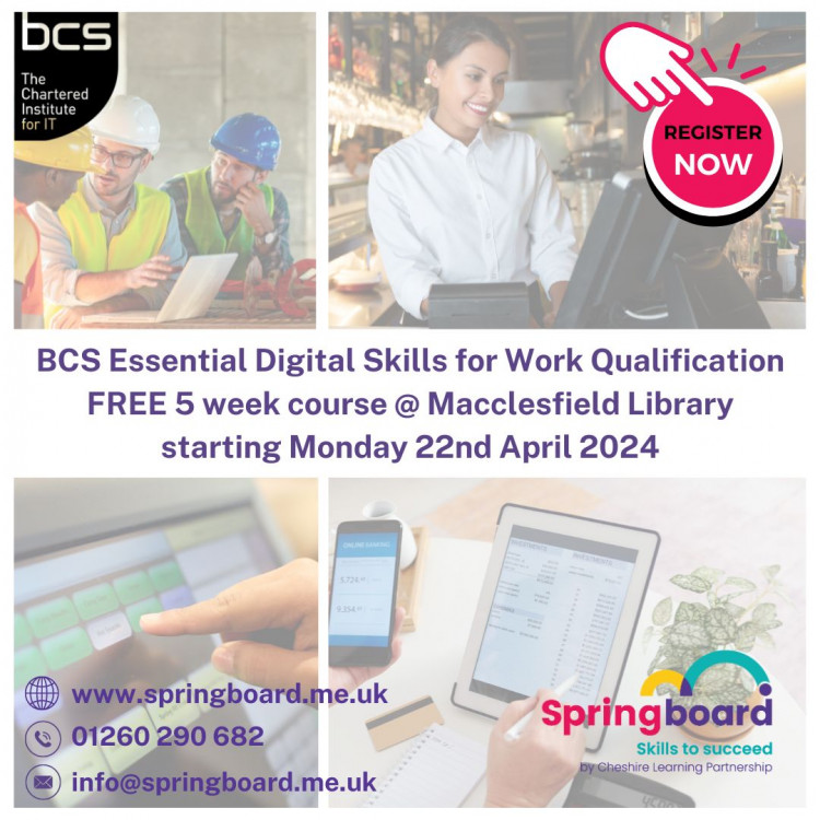 FREE 5 Week Course - BCS Essential Digital Skills for Work