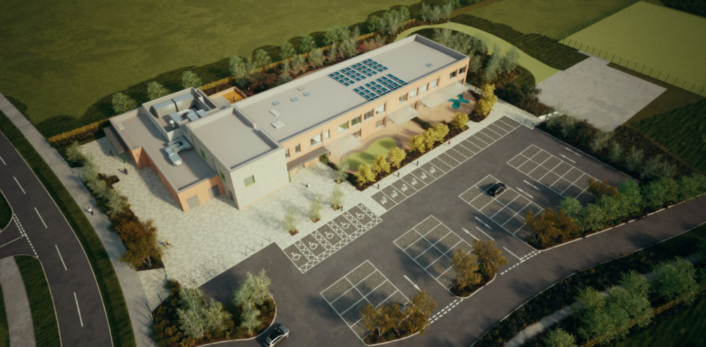 An artist's impression of Myton Gardens Primary School (image via planning application)