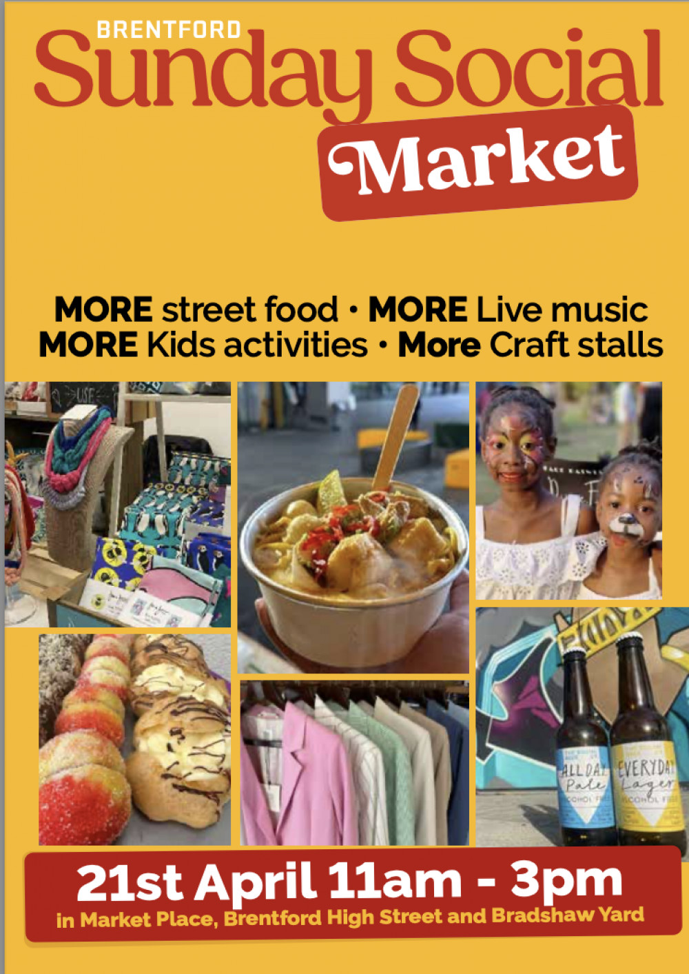 T&T Markets presents BRENTFORD SUNDAY SOCIAL MARKET