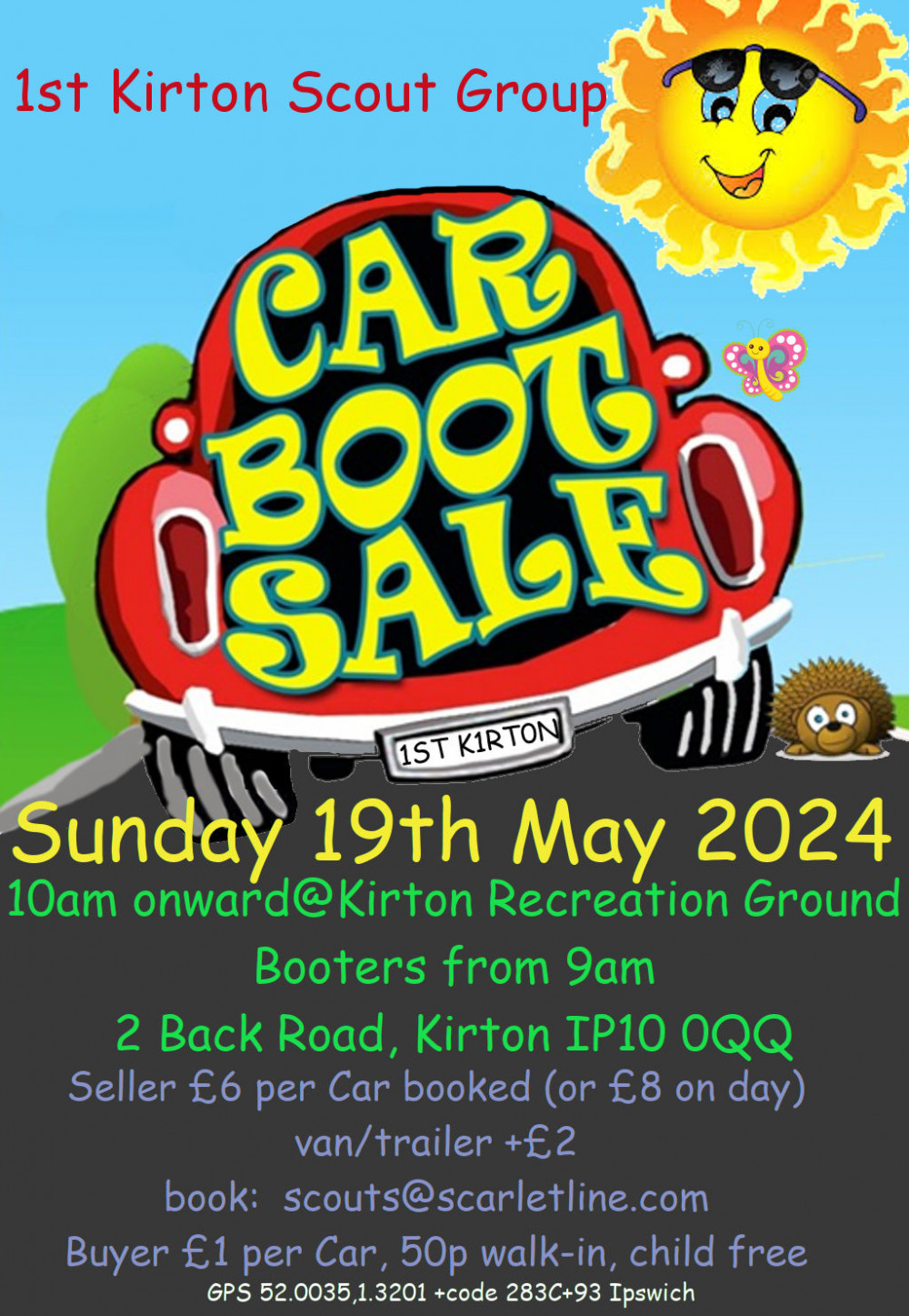 1st Kirton Car Boot Sale