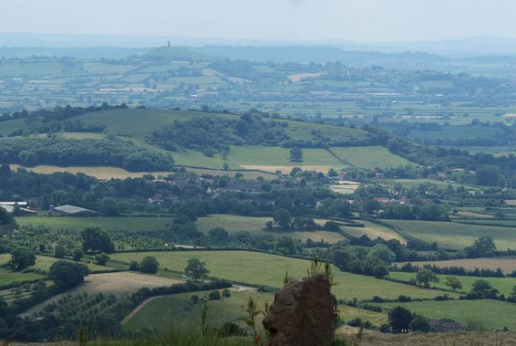 The Mendip area of Somerset