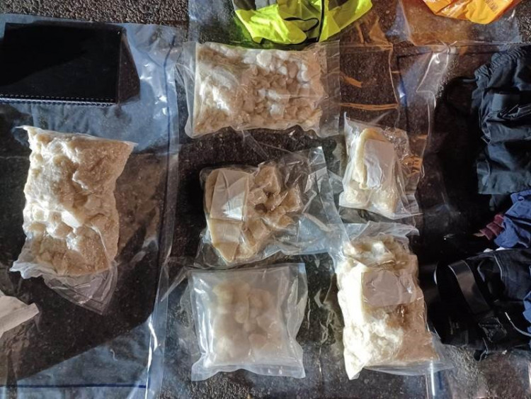 One of those convicted was found with 15kg of MDMA in their car: a street value of £400,000 (Photo: Met Police)