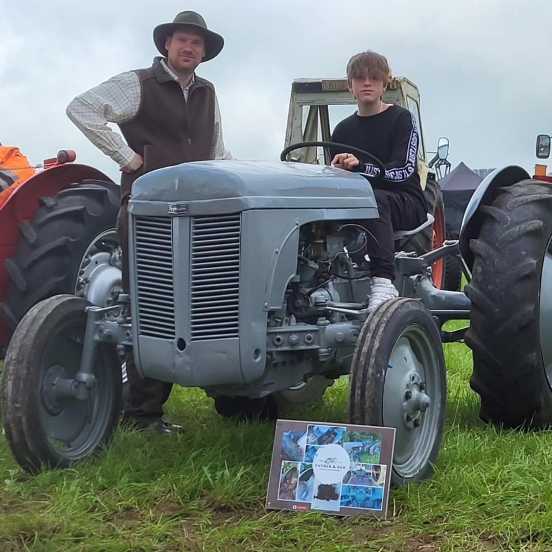 Father & Son Tractors win at Midsomerset Show 2023