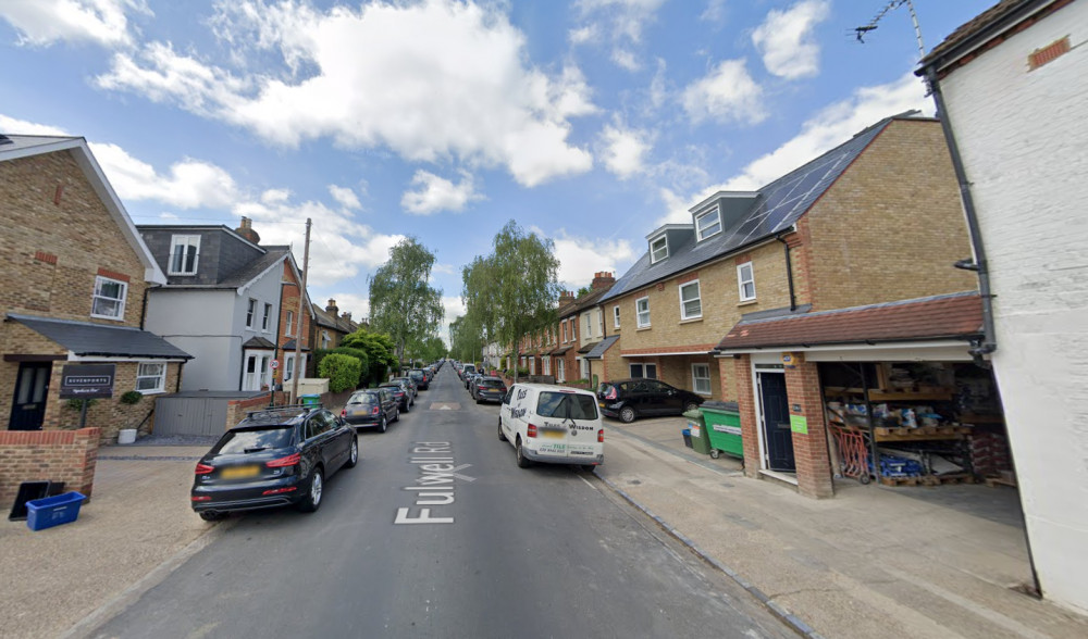 Fulwell Road, Teddington was the scene of a fire this weekend (Photo: Google Maps)