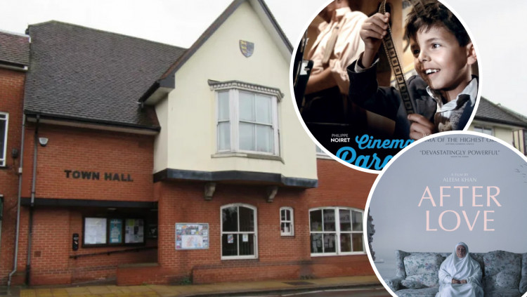 The group meet at Maldon Town Hall to enjoy a variety of films. (Photos: Ben Shahrabi, Cinema Paradiso, After Love)