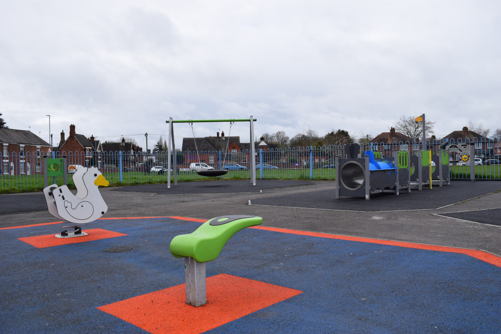 McLaren Street is the first of four parks, along with Derby Docks, School Crescent and Queen Street, being overhauled over the next six weeks and benefiting from significant improvements (Cheshire East Council).