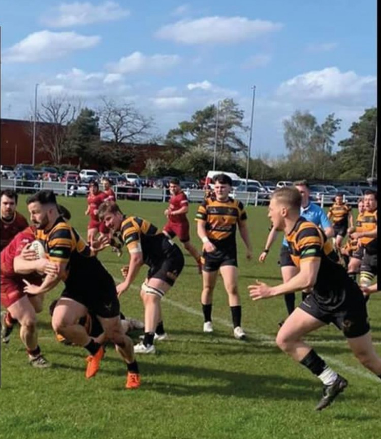 Letchworth GC 38-38 Westcliff. CREDIT: Letchworth Rugby Club 