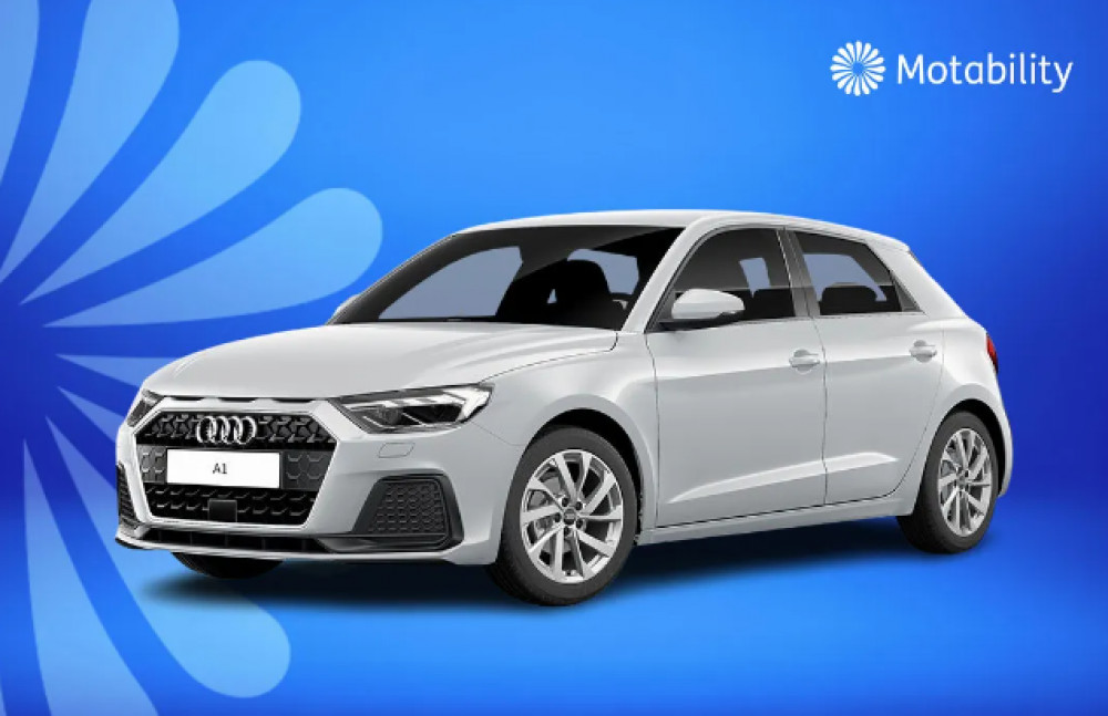 The Audi A1 is available on the Motability Scheme at Stoke Audi (Swansway Group).