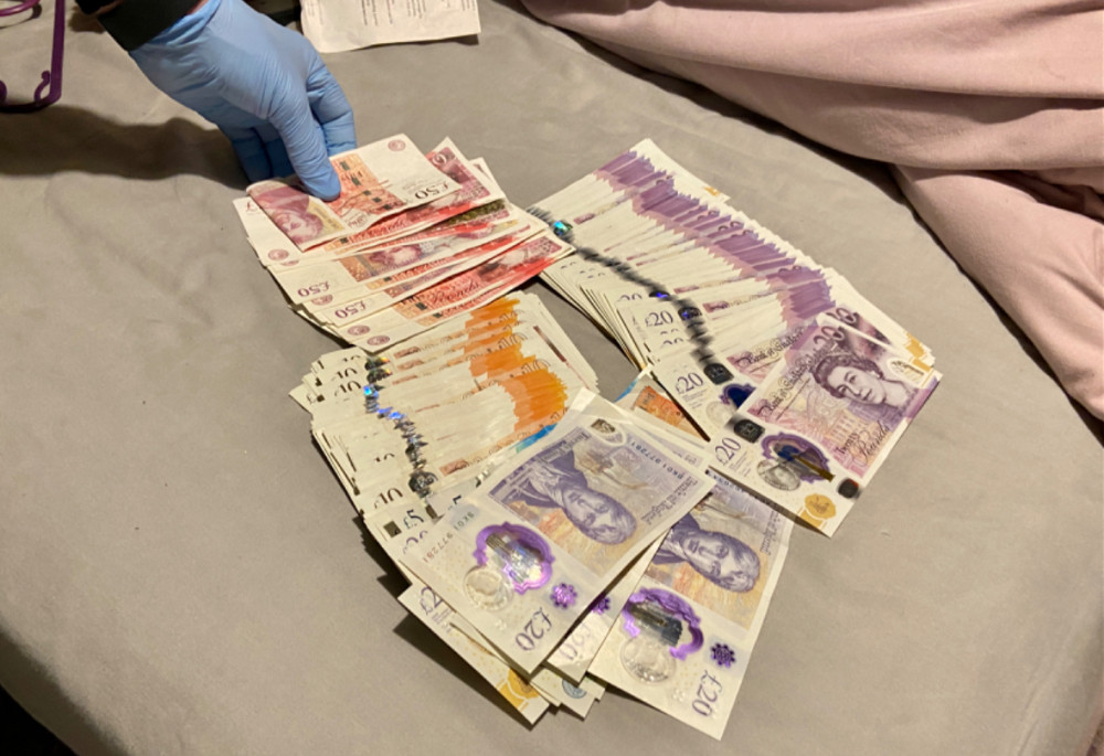Some of the recovered cash