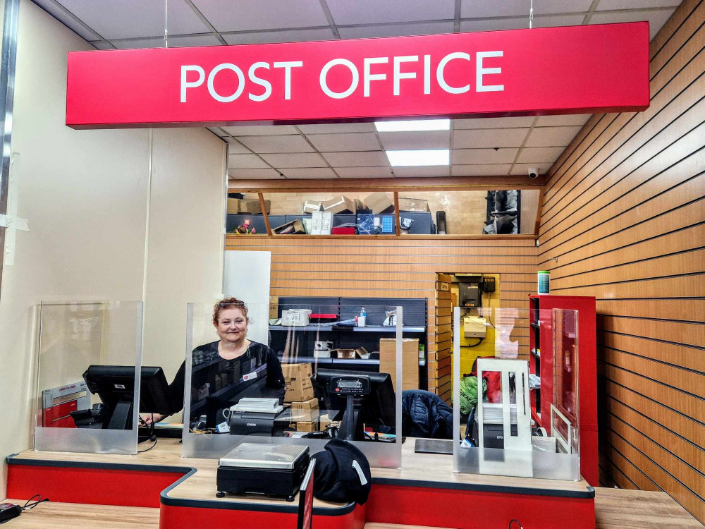 Branch manager of Crewe Post Office, Lisa Leek, is 'excited' to open the new town centre facility (Ryan Parker).