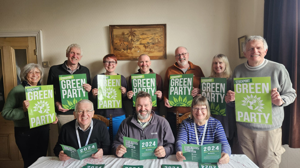 Stockport Green Party has outlined new manifesto plans in line with upcoming council elections, and a general election in the not-too-distant future (Image - Stockport Green Party)