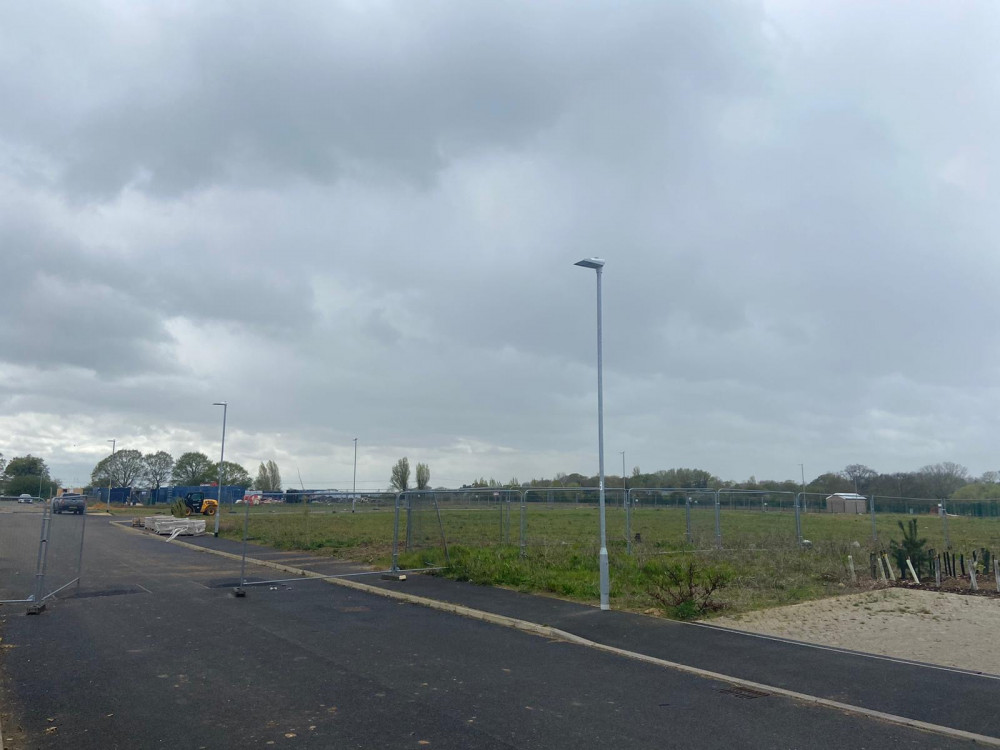 The application is for land off Endeavour Way, Burnham. (Photo: Adam Brewster)