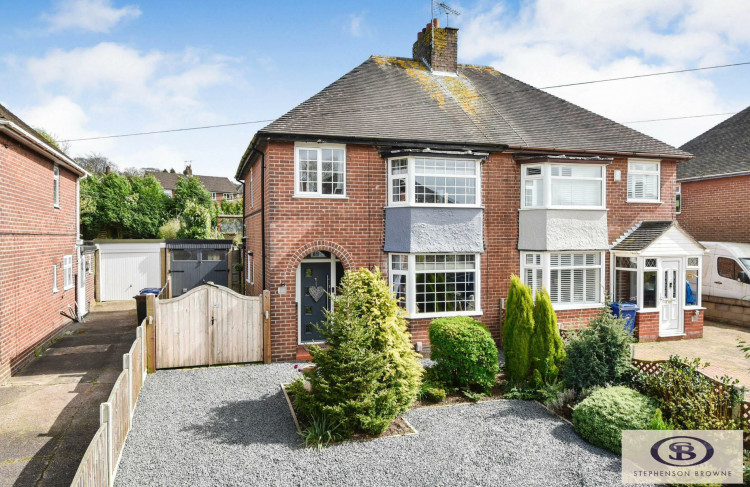 This beautiful three-bedroom home in May Bank is on the market for offers in the region of £265,000 (Stephenson Browne).