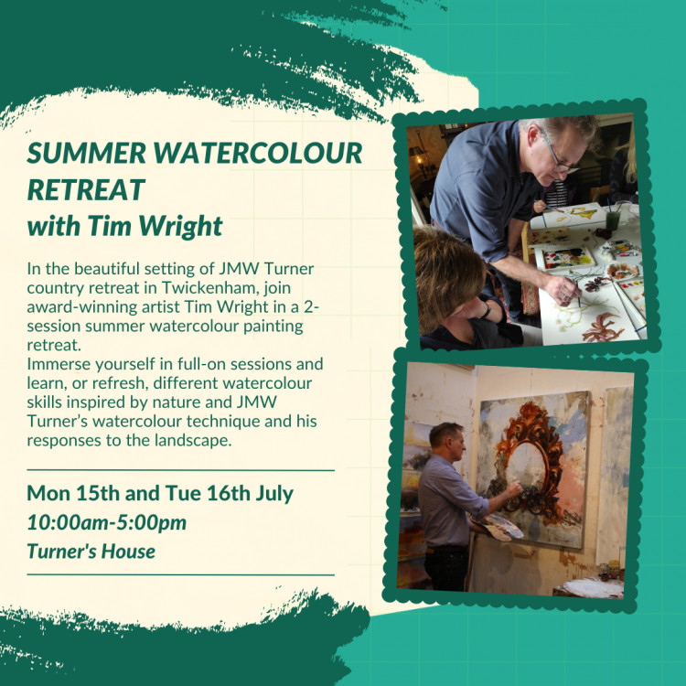 Summer Watercolour Painting retreat 2024