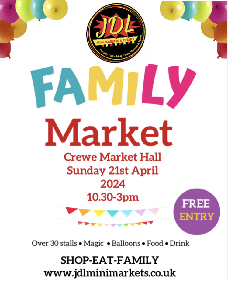 Crewe Market Hall Family Market