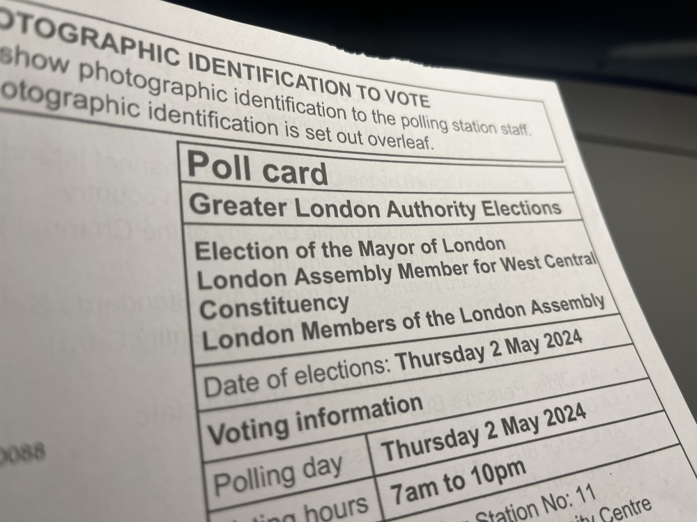 Londoners will decide their mayor and assembly members on 2 May 2024 (credit: Cesar Medina).