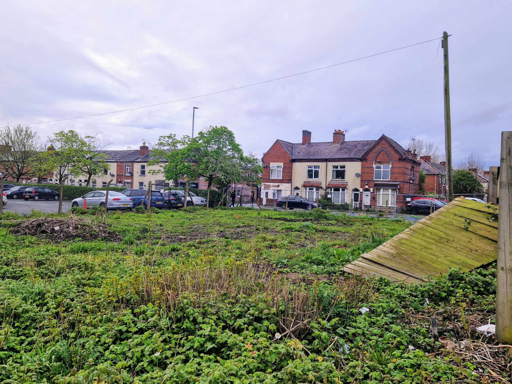 The latest proposal for the brownfield site at 332 West Street, is for seven homes, comprising six three-bed and one two-bed dwellings (Photo: Ryan Parker).