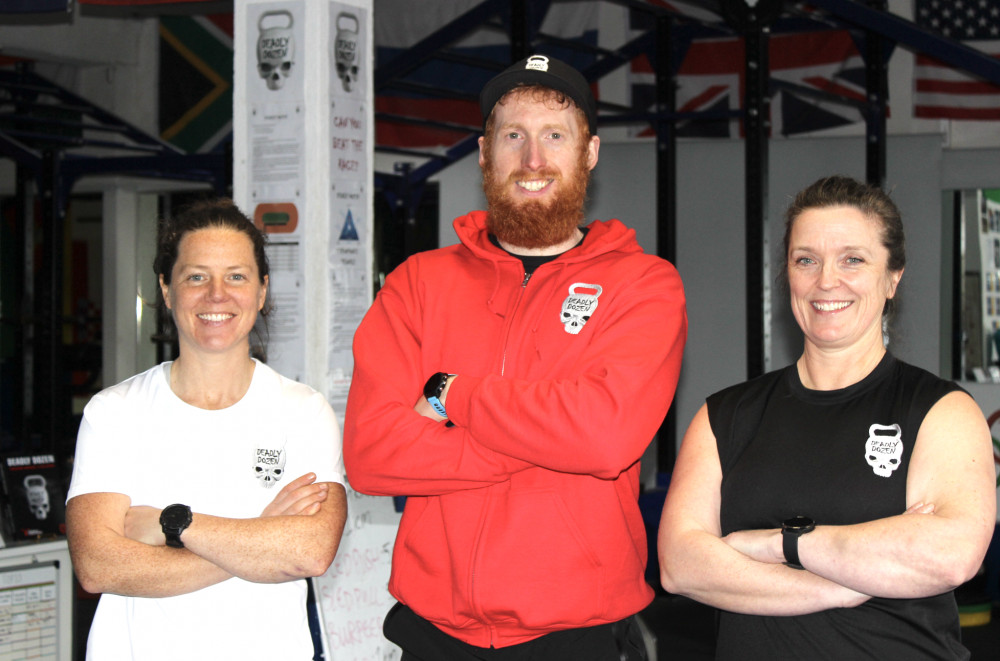 Bex, Jason and Vanessa of 5S Fitness, are hosting the Deadly Dozen this summer. (Image - Macclesfield Nub News) 