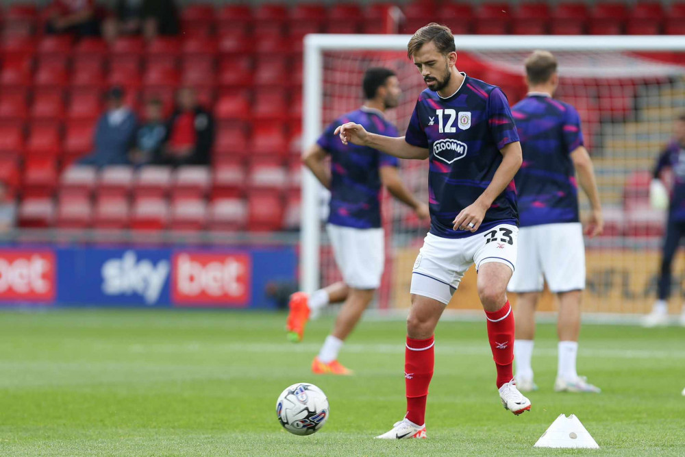 This March, Jack Powell, 30, joined Conor Thomas Academy to support joint sessions with the Alex midfielder (Nub News).