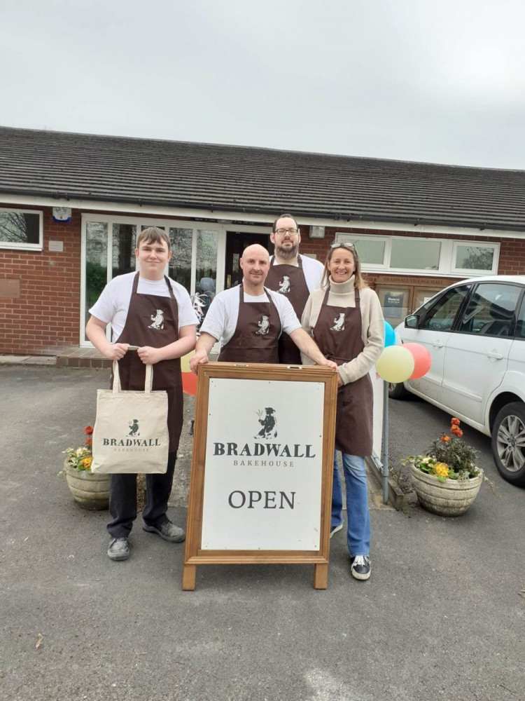Bradwall Village hall could have a cafe. Photo shows bakery on its first anniversary.  (Photo: Nub News)