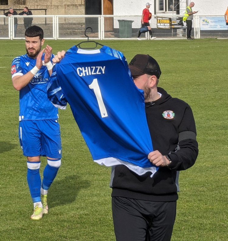 Grays manager Darren Manning remembering James Chisnell