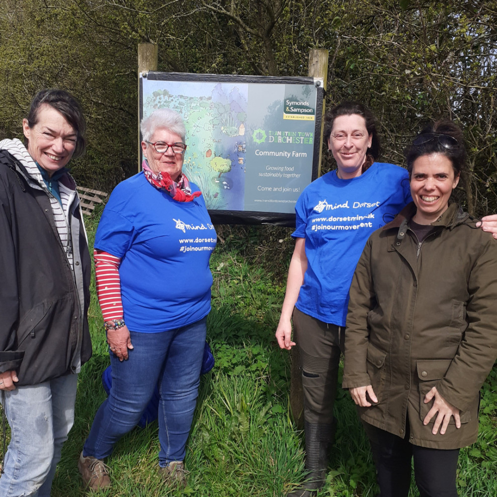 Kate Forrester, Rachel (Volunteer), Georgia Woollard and Michelle Markham celebrate the news!