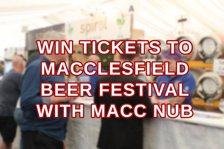 Get your Macclesfield Beer Festival entry tickets paid for, with our new contest. (Image - Macclesfield Nub News) 