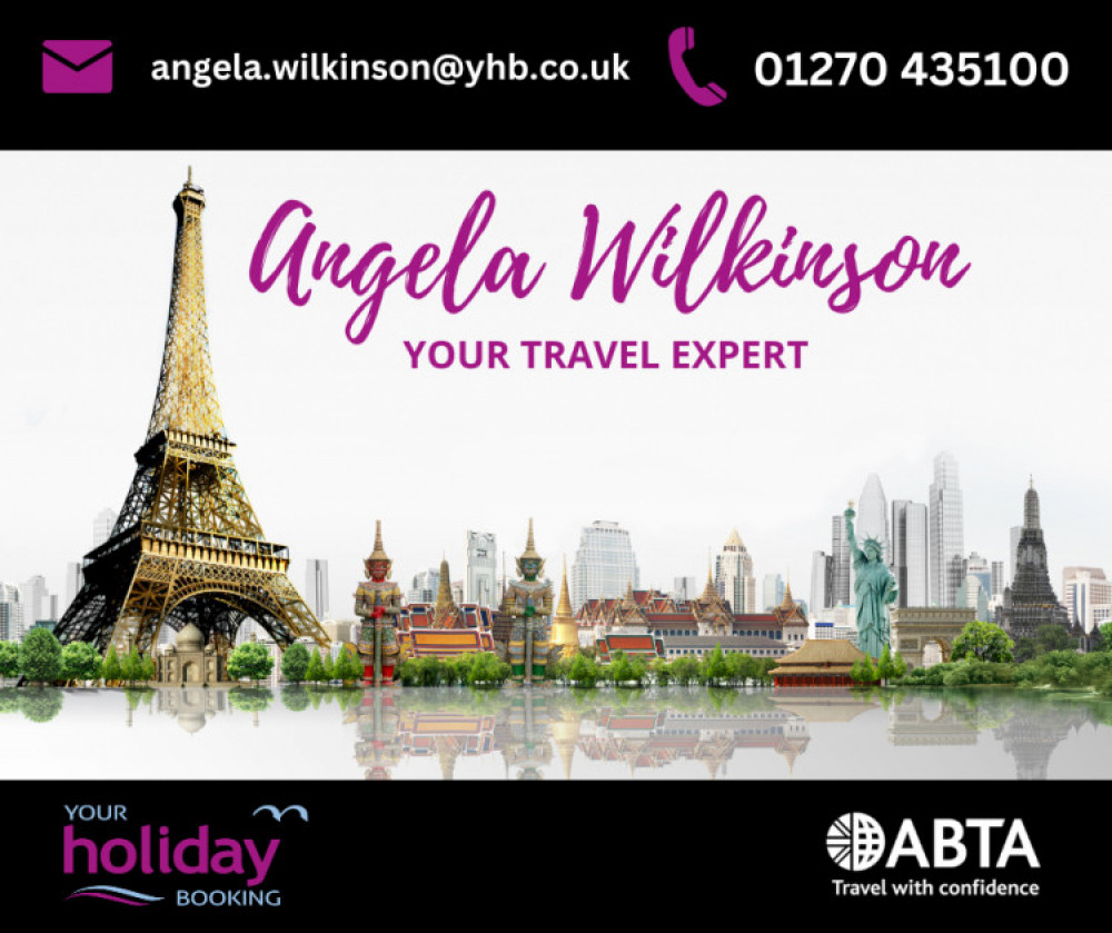 Check out three holiday deals this April to book with a Cheshire travel agent now (Nub News).