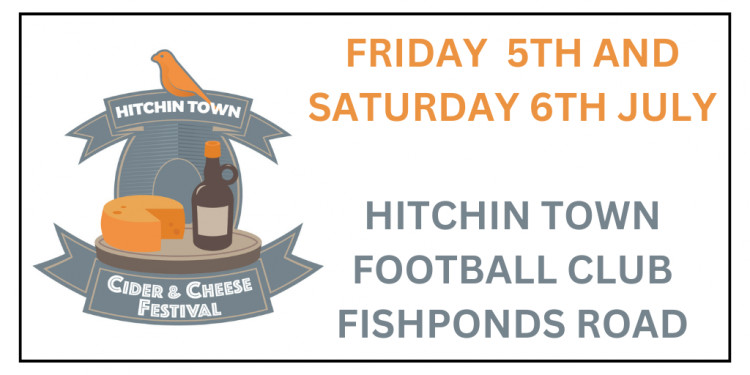 Hitchin Town Football Club 5th CIDER and CHEESE FESTIVAL