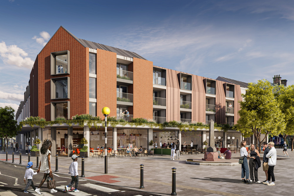 A local developer is working with the council on the regeneration of York Place (Newcastle Borough Council).