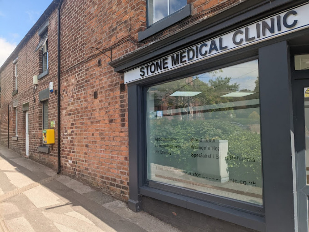 Stone Medical Clinic, on Radford Street in Stone, opened in May 2023 and provides a huge range of services (Stone Medical Clinic).