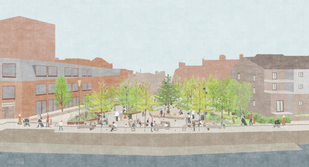 Final designs for Eagle Brewery Wharf, Kingston (image by Kingston Council)