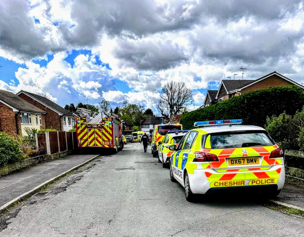 On Tuesday 16 April, emergency services received a welfare concern report for a man on Wisterdale Close, Wistaston (Photo: Neil Jones).