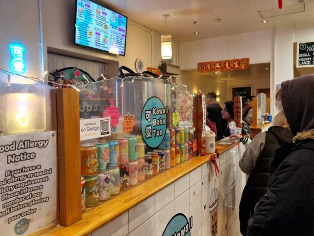 Kawaii Boba Tea, owned and managed by Jayne Li, is located inside Hong's Noodle Dumpling Bar, Earle Street, and has been trading since August last year (Ryan Parker).