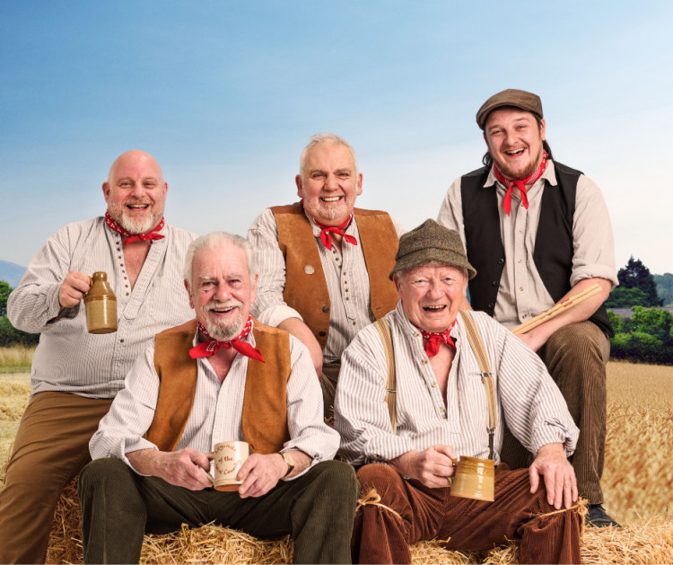 The Wurzels, supported by the folk duo Razzomo, will deliver a lively evening as part of the new Somerset Sounds mini-festival. (Photo: Cedars Hall) 