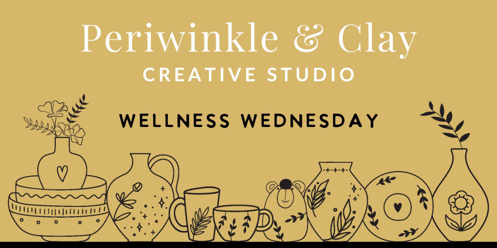 Wellness Wednesday Pottery Decorating