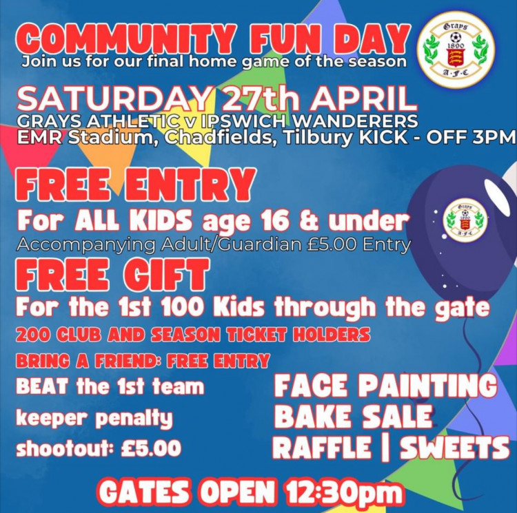 Grays Ath fun day