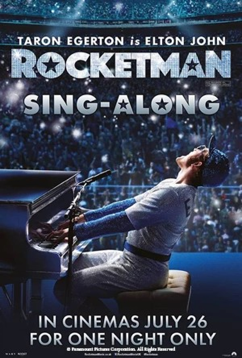 LGBTQIA+ CINEMA AND SOCIAL | ROCKETMAN SINGALONG CERT 15