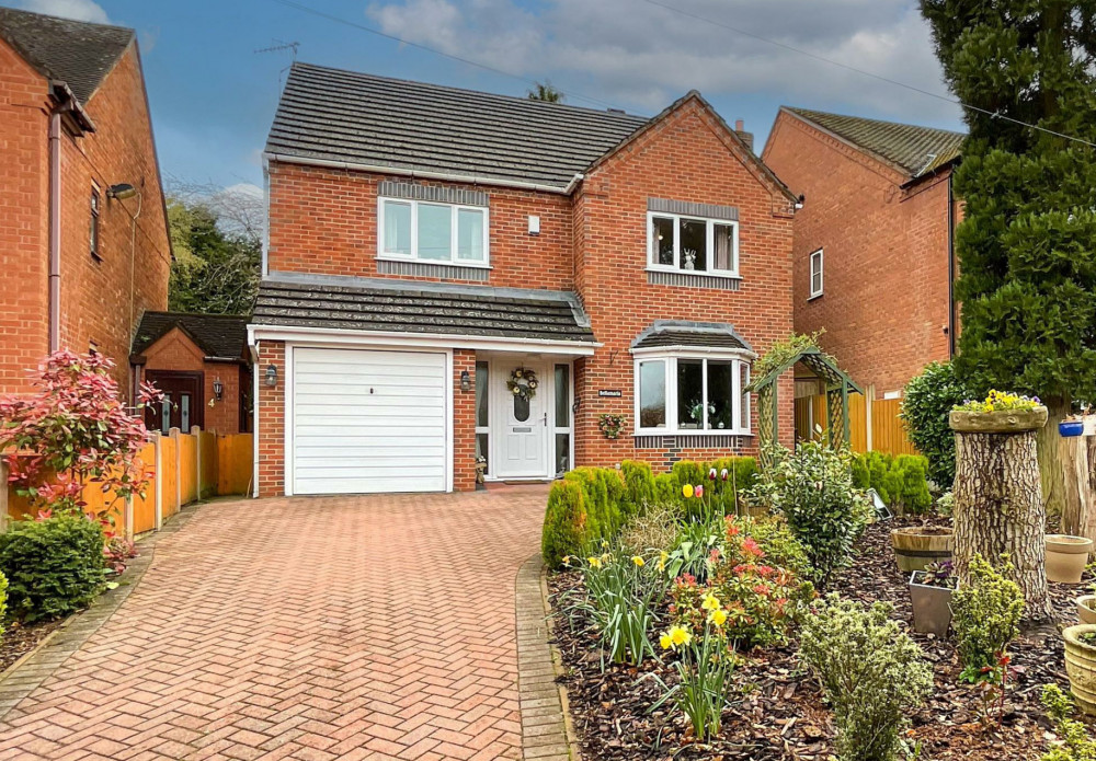 This beautiful home, on Lakewood Drive in Barlaston, is on the market for £575,000 (Stephenson Browne).