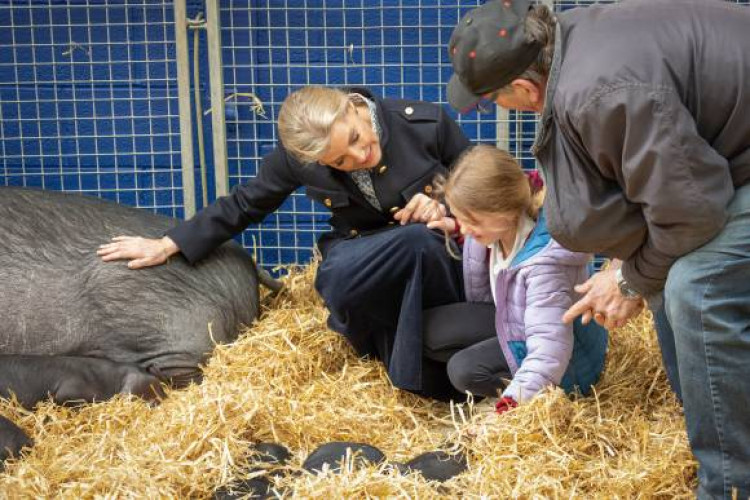 The Field to Food Learning Day at the Bath & West Showground hosted The Duchess of Edinburgh  (Photos: David McMeakin/Bath and West Showground) 