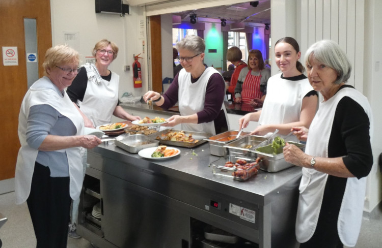 The lunch club is run by volunteers. (Photo: Jo Rogers)