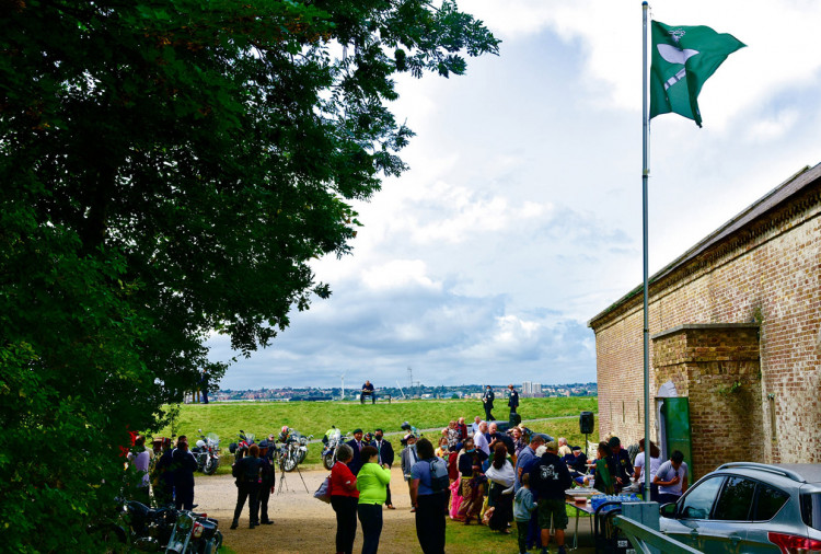 Gurkhas and riders will come together again at Purfleet on Sunday.