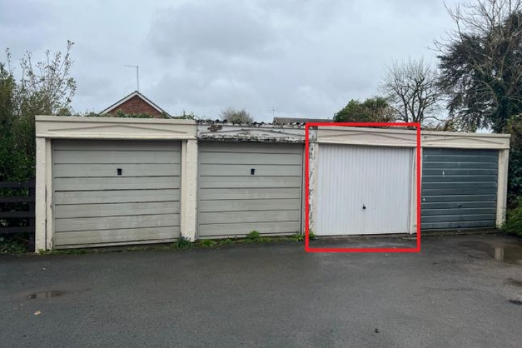 The garage is on Priory Road, Kenilworth (image via Right Move)