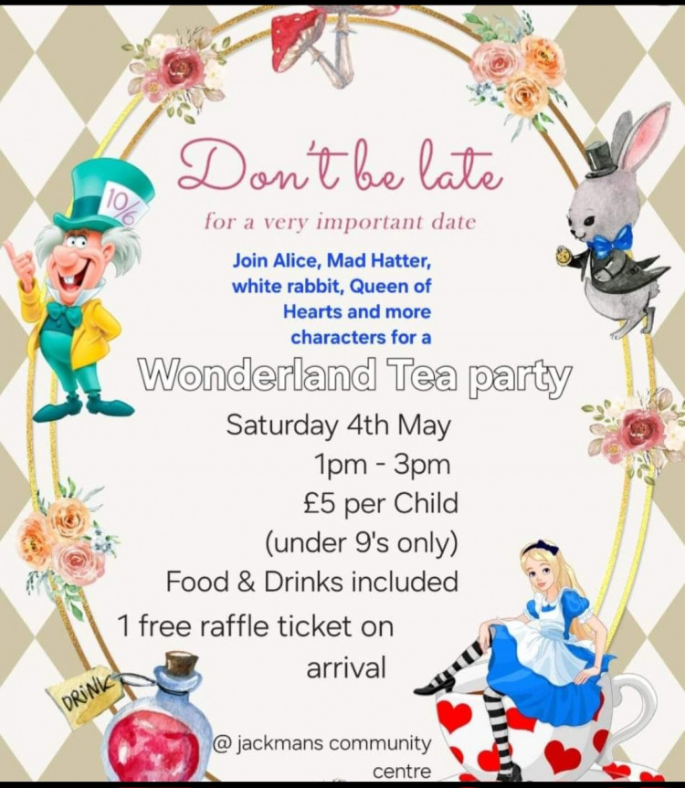 Alice in Wonderland tea party