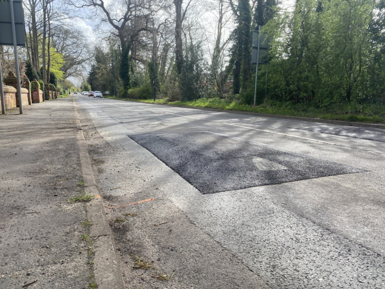 Residents on the new Pavilions estate have campaigned for the new road safety measures (image by James Smith)