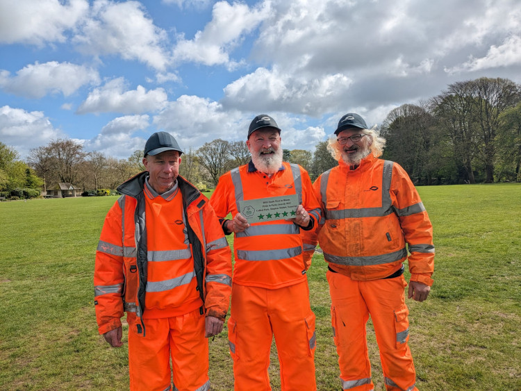 The park was praised for its exemplary maintenance, featuring robust, healthy trees and well-maintained play equipment. (Photo: Shepton Town Council) 